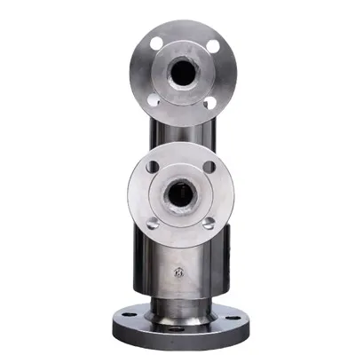 Поворотное соединение над валом